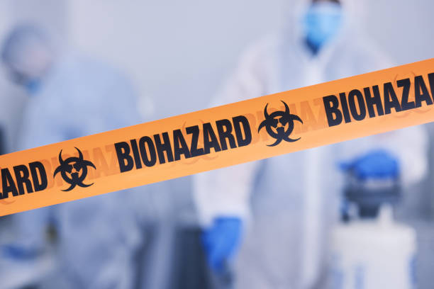 Professional Drug Lab Cleanup technician working in Hampton, NJ